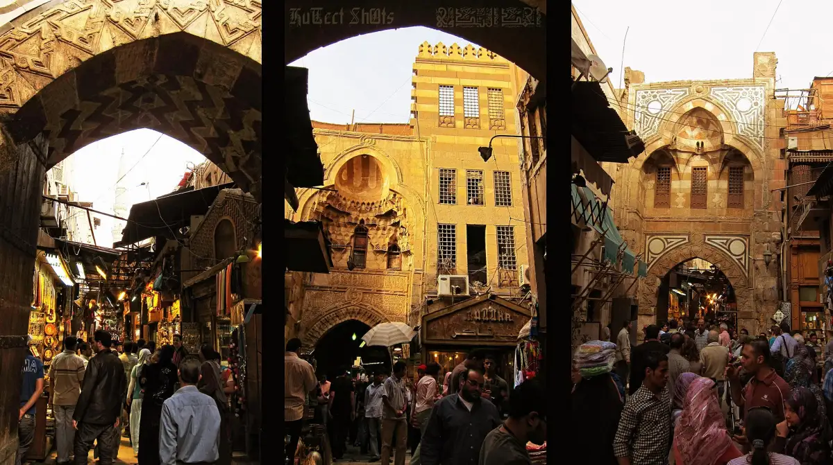 Khan el-Khalili street in Islamic Cairo